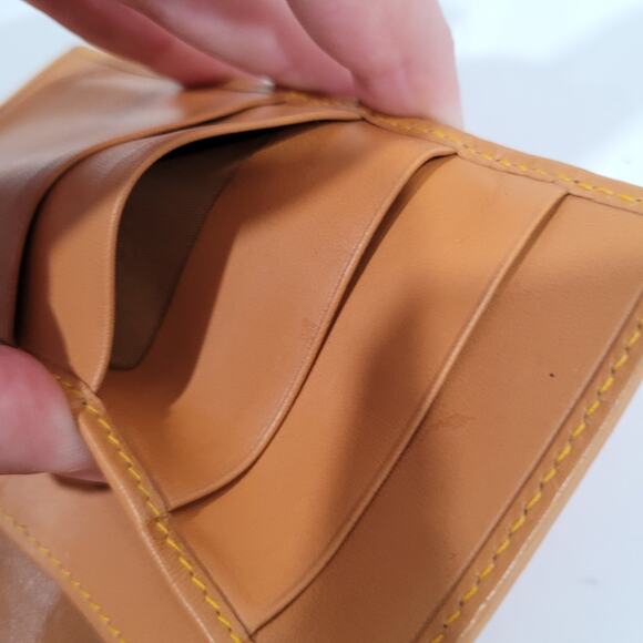 Hunting World Organizer Red Tan Leather Planner A6 4x5 Size Notebook Italian - Picture 5 of 8